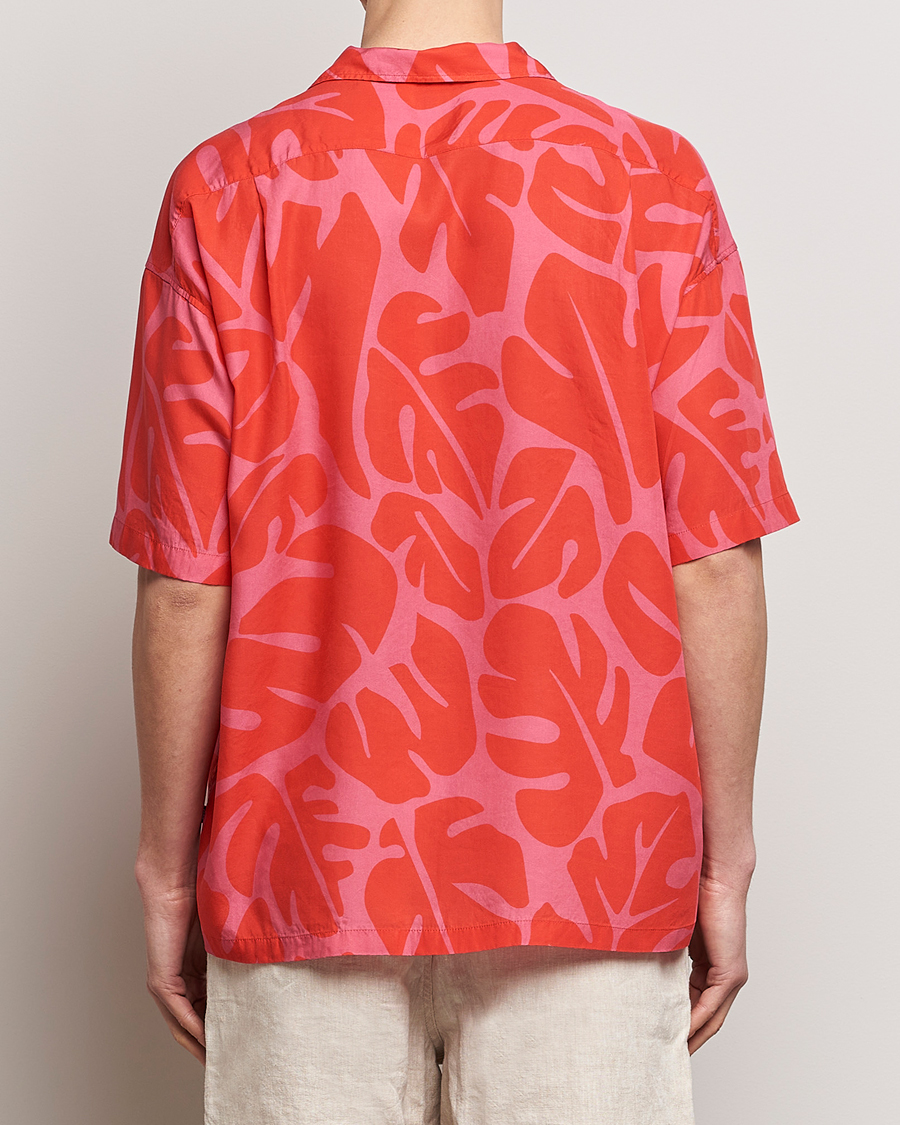 Mies | Kauluspaidat | BOSS BLACK | Drew Short Sleeve Shirt Bright Red