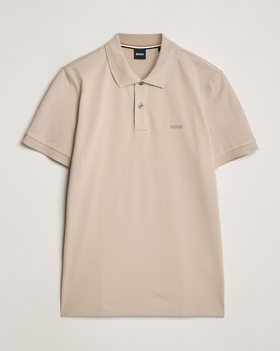 Mies | Pikeet | BOSS BLACK | Pallas Polo Dark Beige