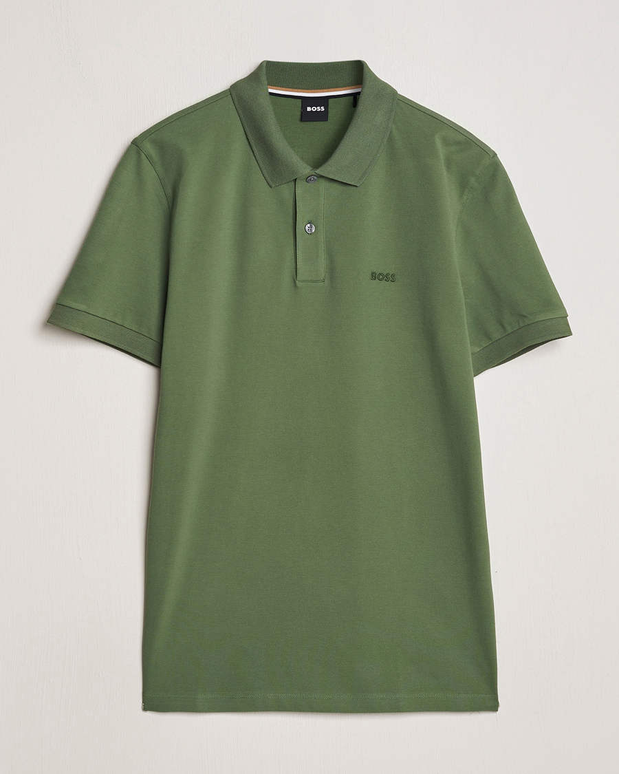 Mies | Pikeet | BOSS BLACK | Pallas Polo Open Green
