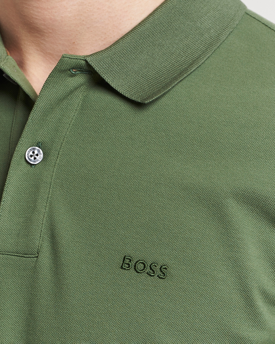 Mies | Pikeet | BOSS BLACK | Pallas Polo Open Green