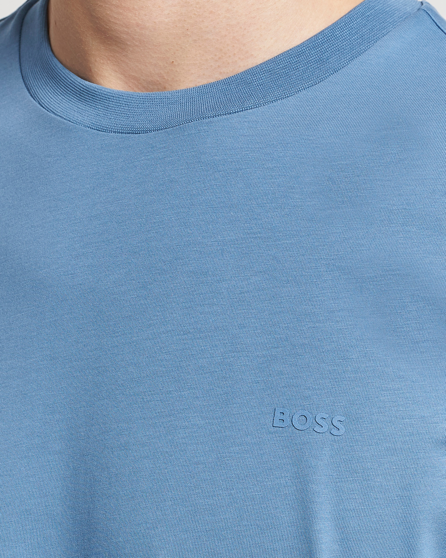 Mies | T-paidat | BOSS BLACK | Thompson Crew Neck T-Shirt Light Blue