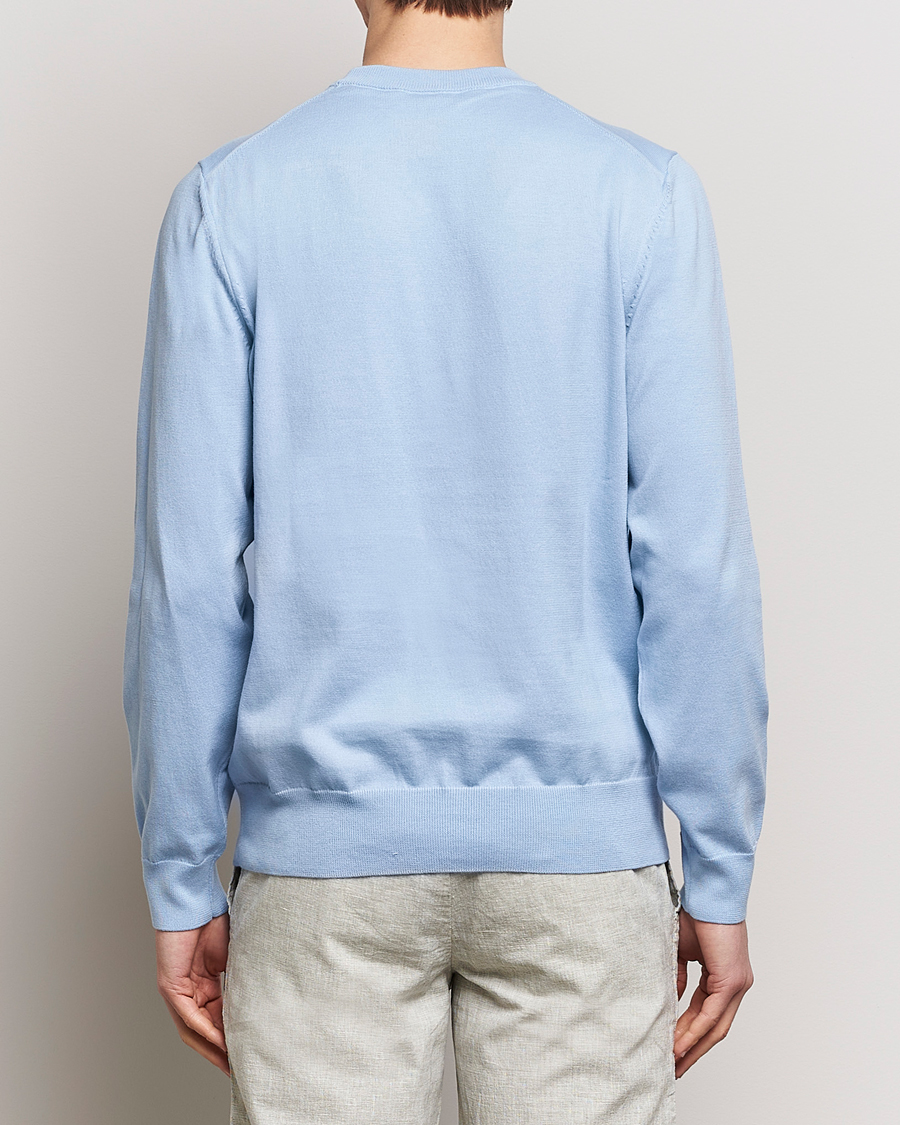 Mies | Puserot | BOSS BLACK | Pacas Crew Neck Pullover Light Blue
