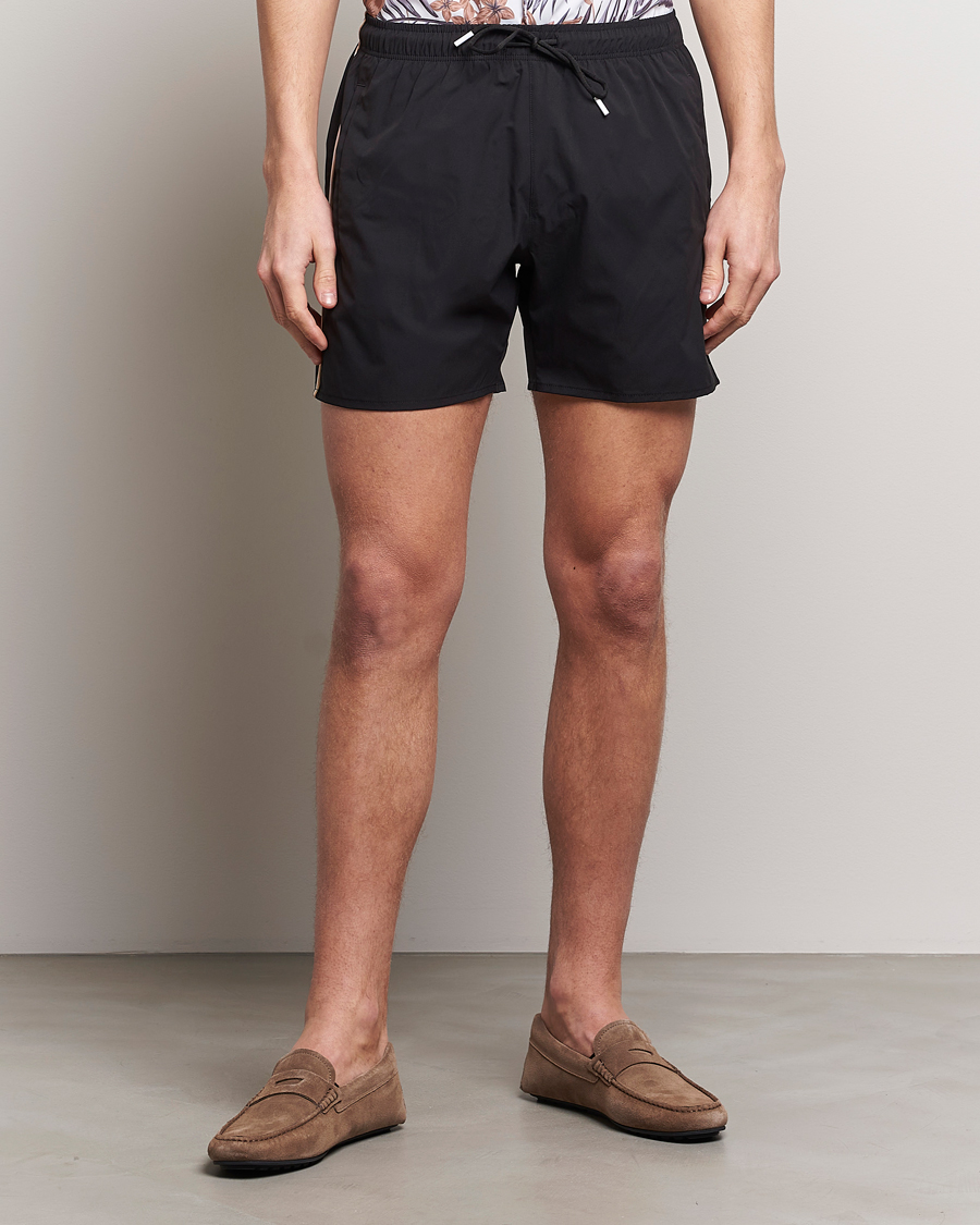 Mies | Uimahousut | BOSS BLACK | Iconic Swimshorts Black