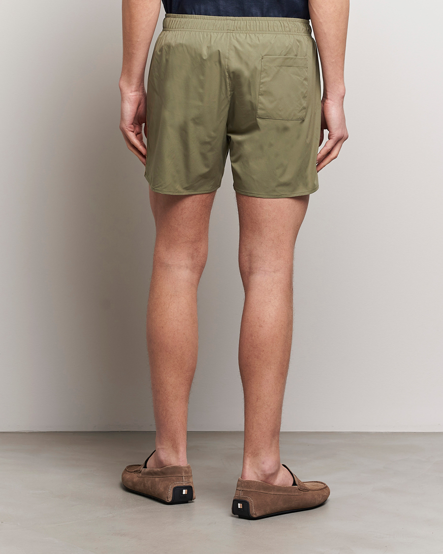 Mies | Uimahousut | BOSS BLACK | Iconic Swimshorts Green