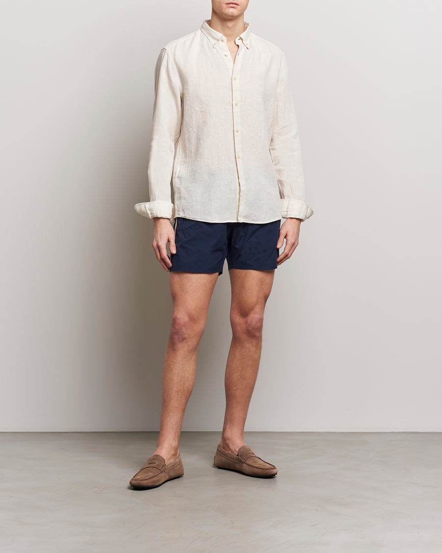 Mies | Uimahousut | BOSS BLACK | Iconic Swimshorts Navy