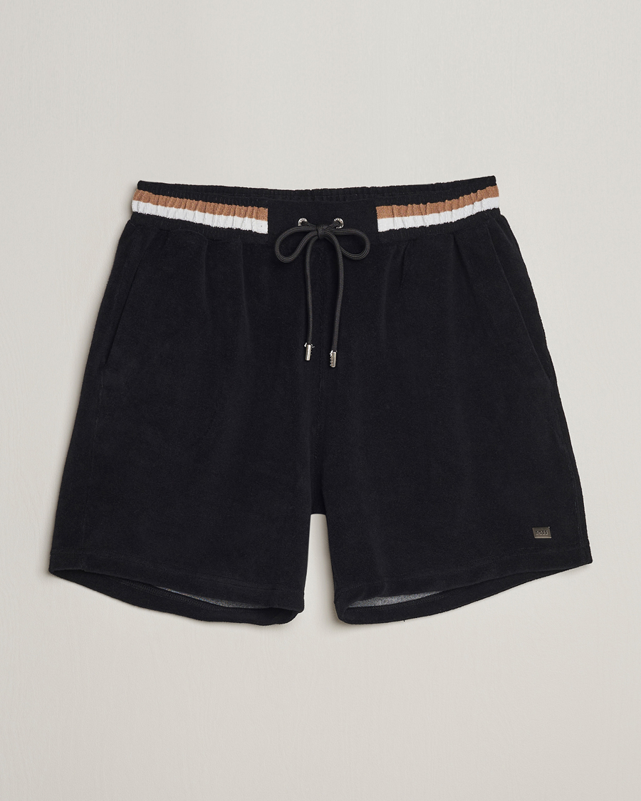 Mies | Shortsit | BOSS BLACK | Terry Shorts Black