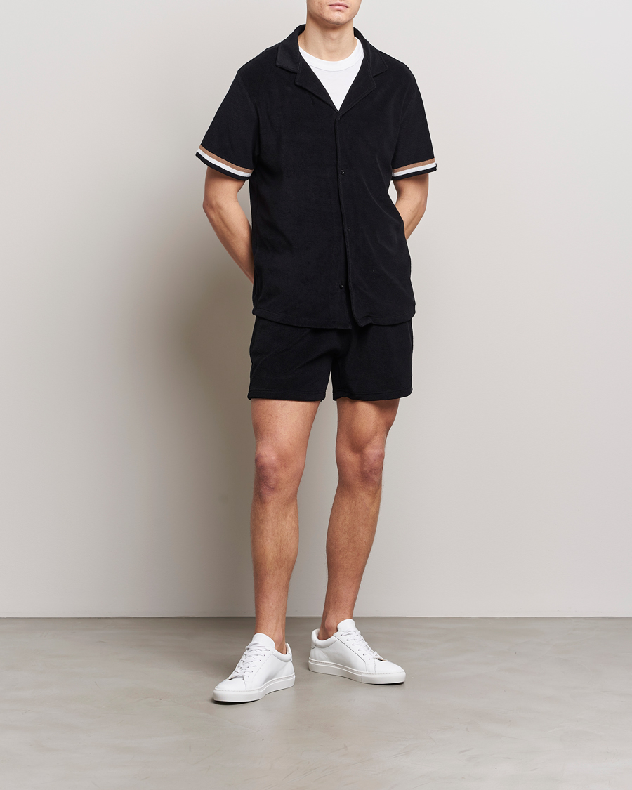 Mies | Shortsit | BOSS BLACK | Terry Shorts Black