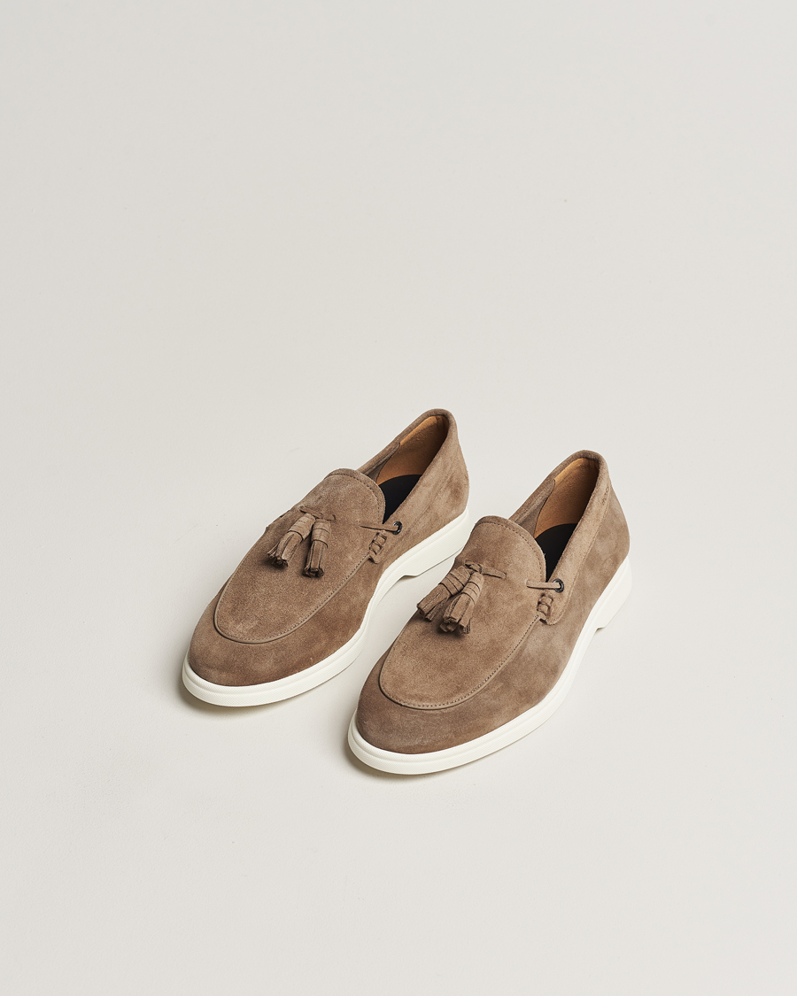 Mies | BOSS BLACK Sienne Tassle Loafer Suede Medium Beige | BOSS BLACK | Sienne Tassle Loafer Suede Medium Beige