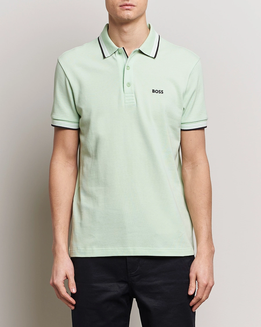 Mies |  | BOSS GREEN | Paddy Jersey Polo Open Green