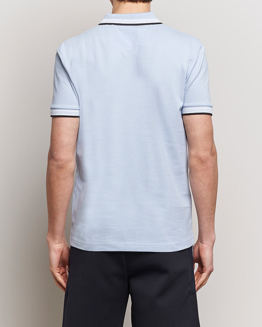 Mies | Pikeet | BOSS GREEN | Paddy Jersey Polo Light Blue