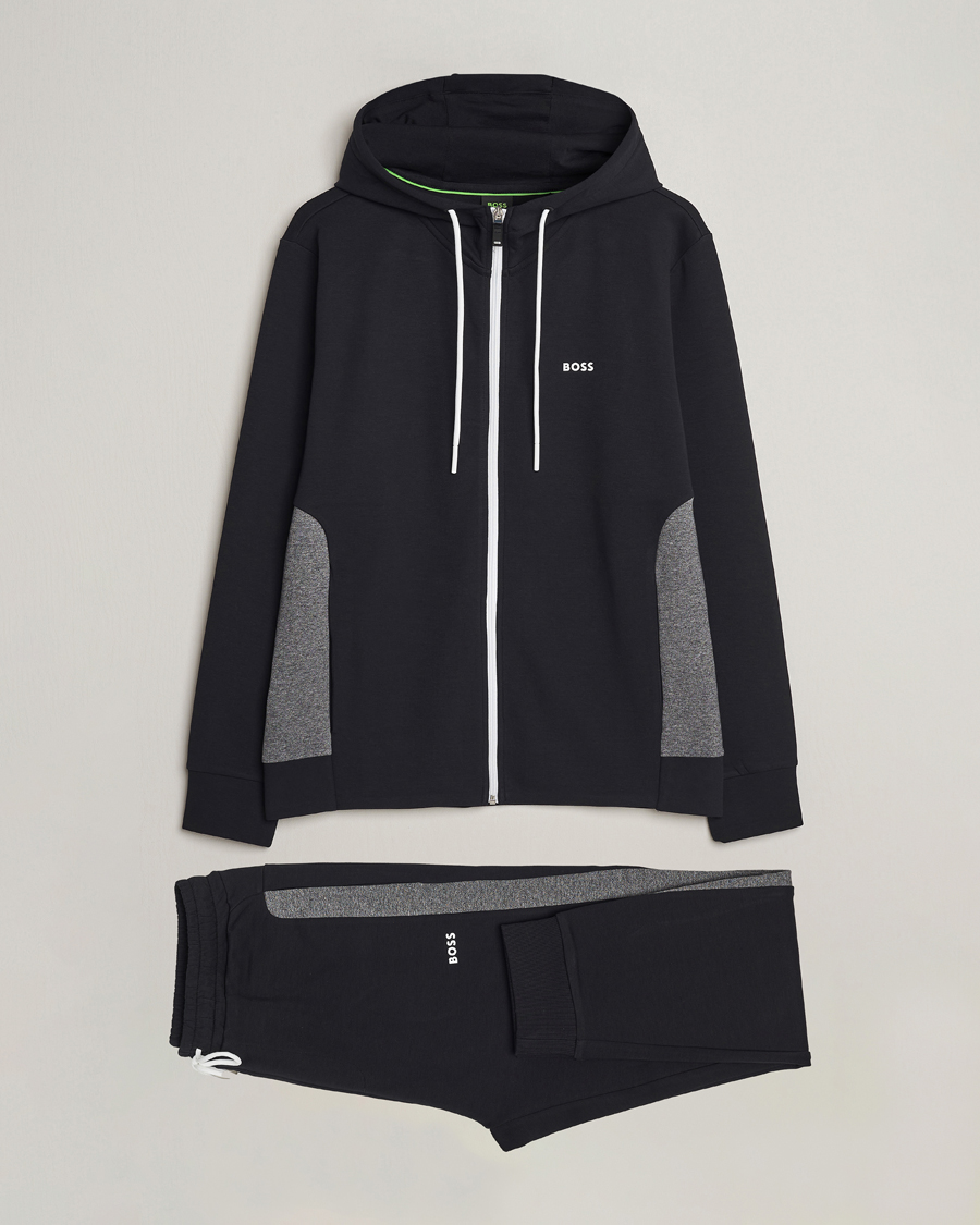 Mies | Housut | BOSS GREEN | Tracksuit Set Black