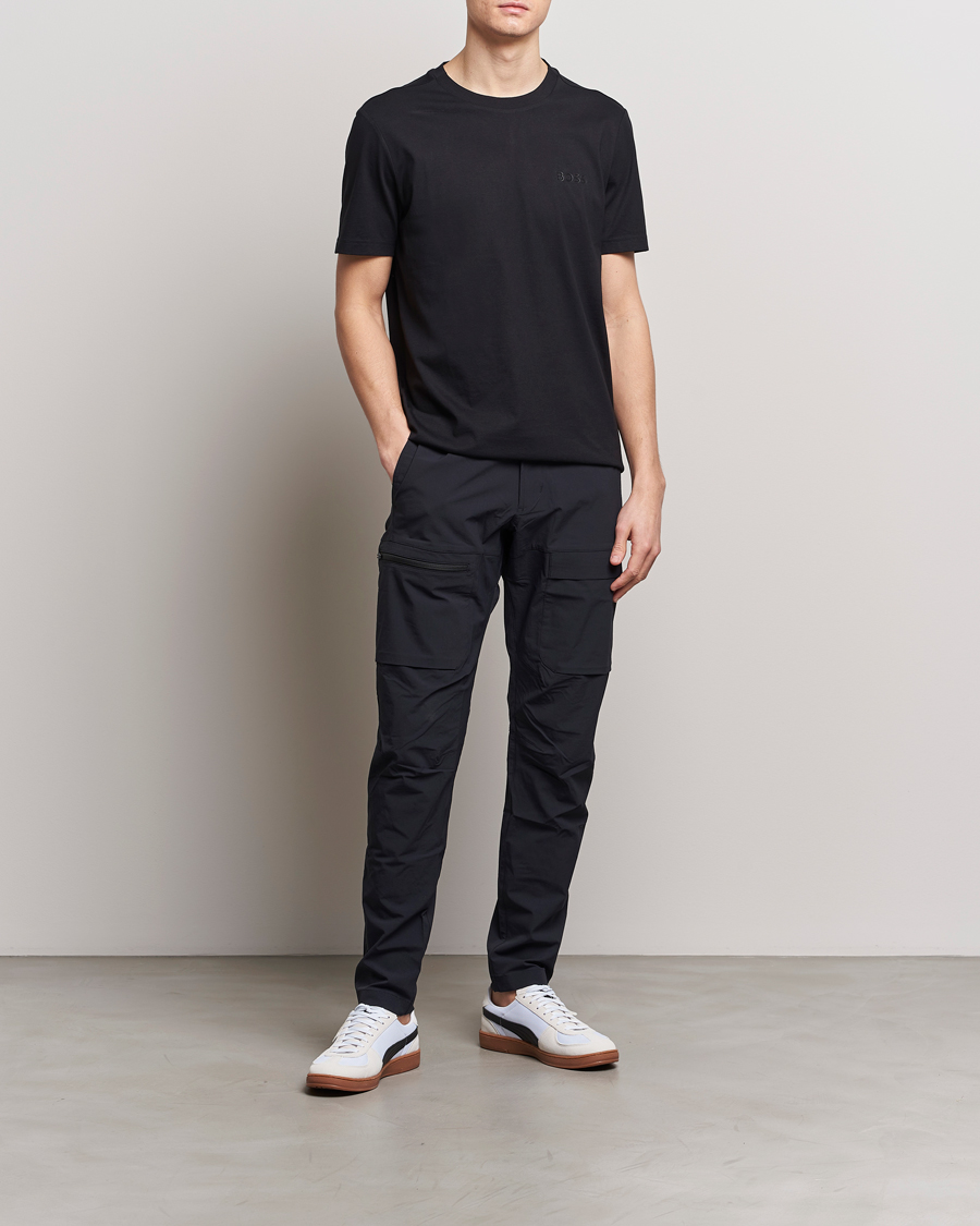 Mies | T-paidat | BOSS GREEN | Crew Neck T-Shirt Black