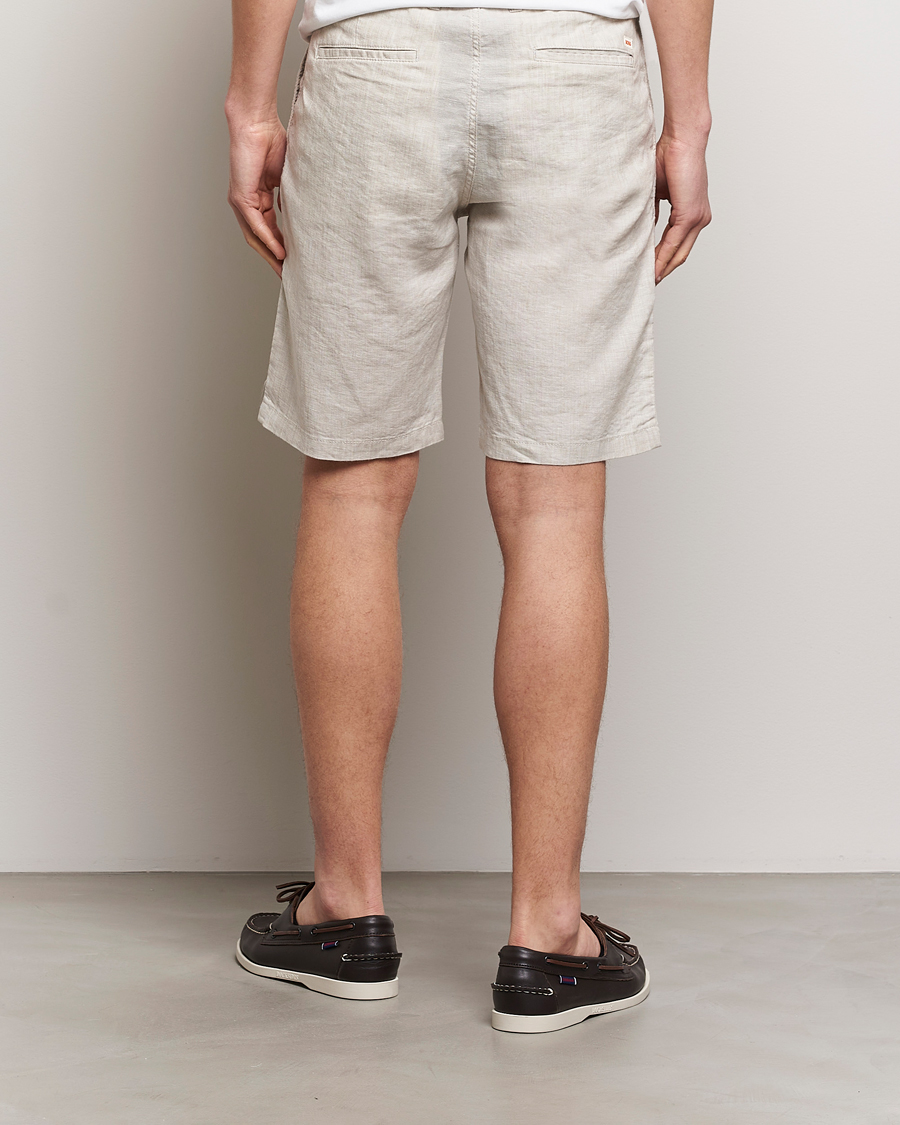 Mies | Shortsit | BOSS ORANGE | Tapered Chino Drawstring Shorts Light Beige