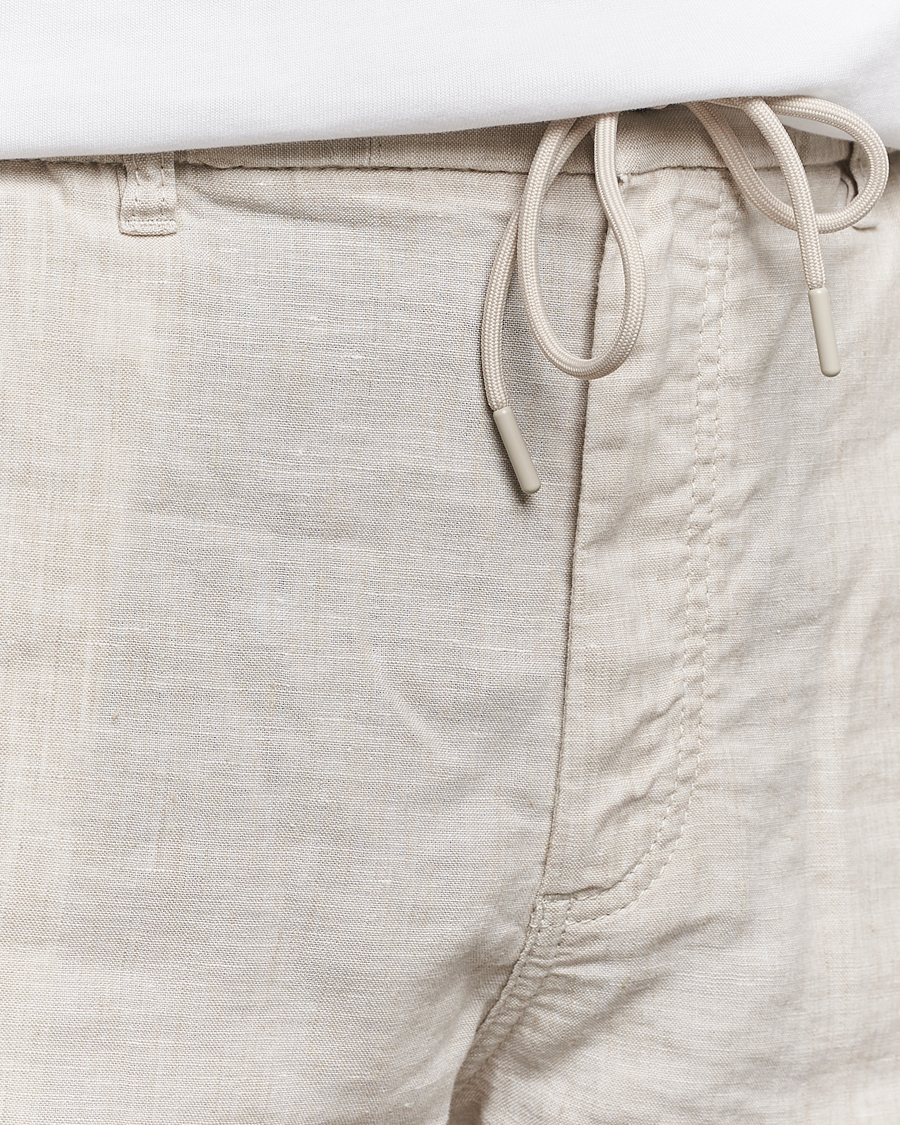 Mies | Shortsit | BOSS ORANGE | Tapered Chino Drawstring Shorts Light Beige