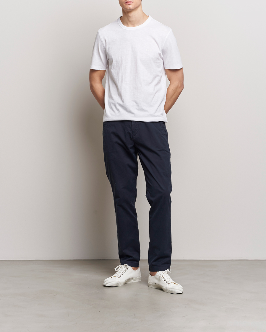 Mies | T-paidat | BOSS ORANGE | Tegood Crew Neck T-Shirt White