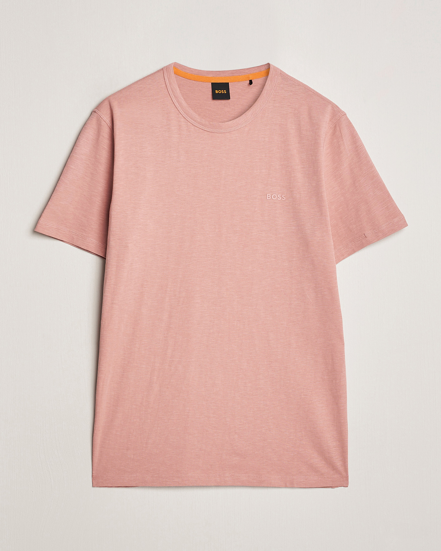 Mies | T-paidat | BOSS ORANGE | Tegood Crew Neck T-Shirt Open Pink