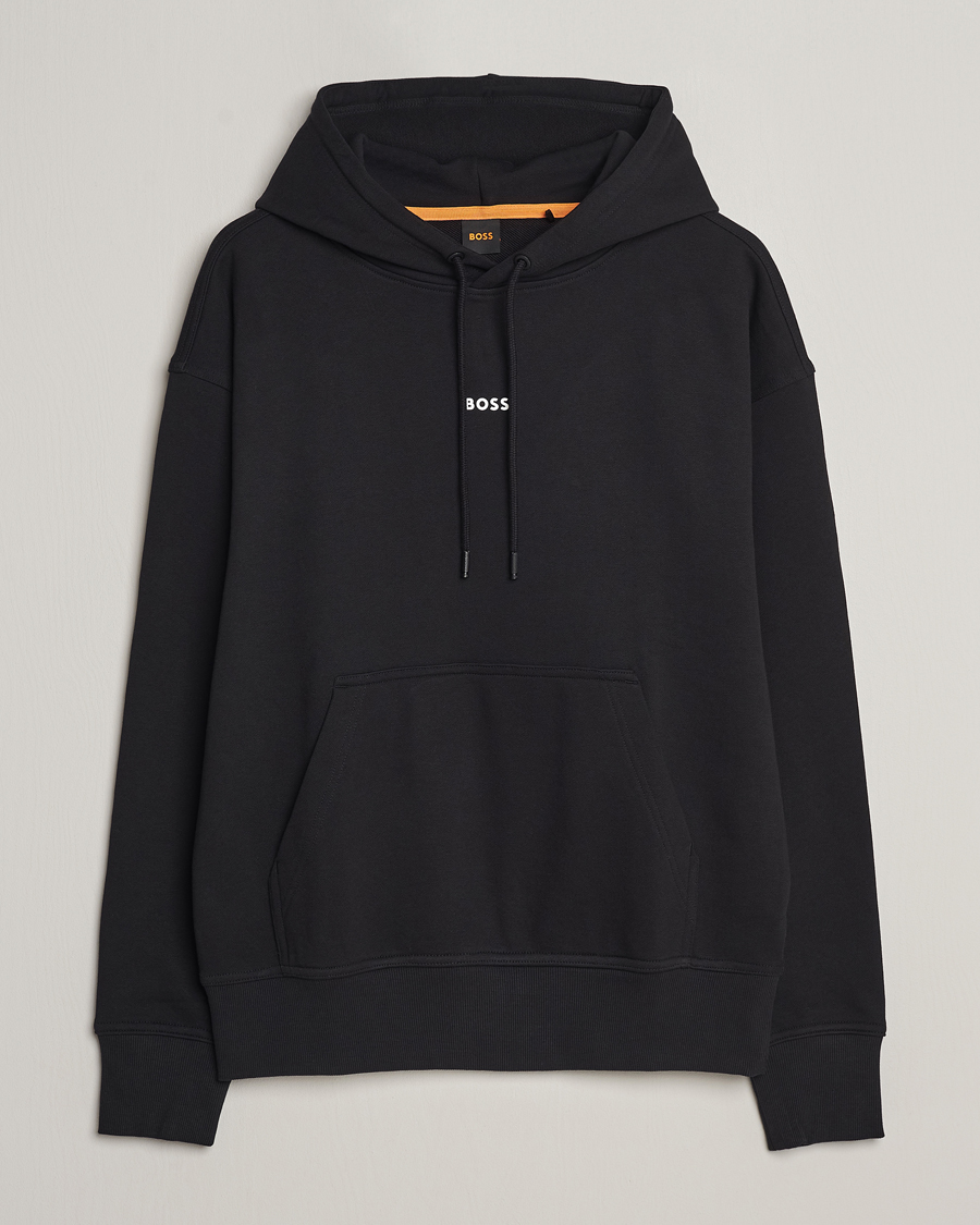 Mies | Puserot | BOSS ORANGE | WeSmall Logo Hoodie Black