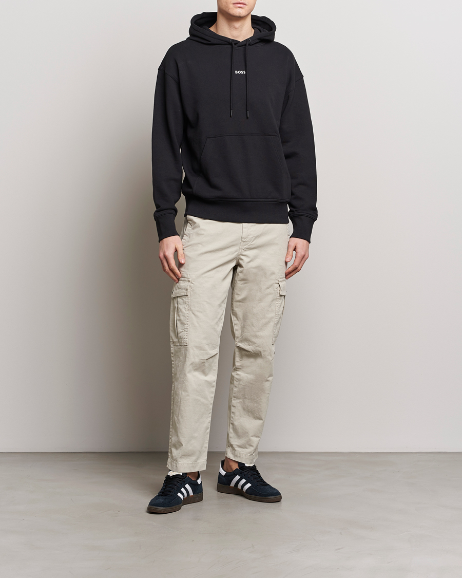 Mies | Puserot | BOSS ORANGE | WeSmall Logo Hoodie Black