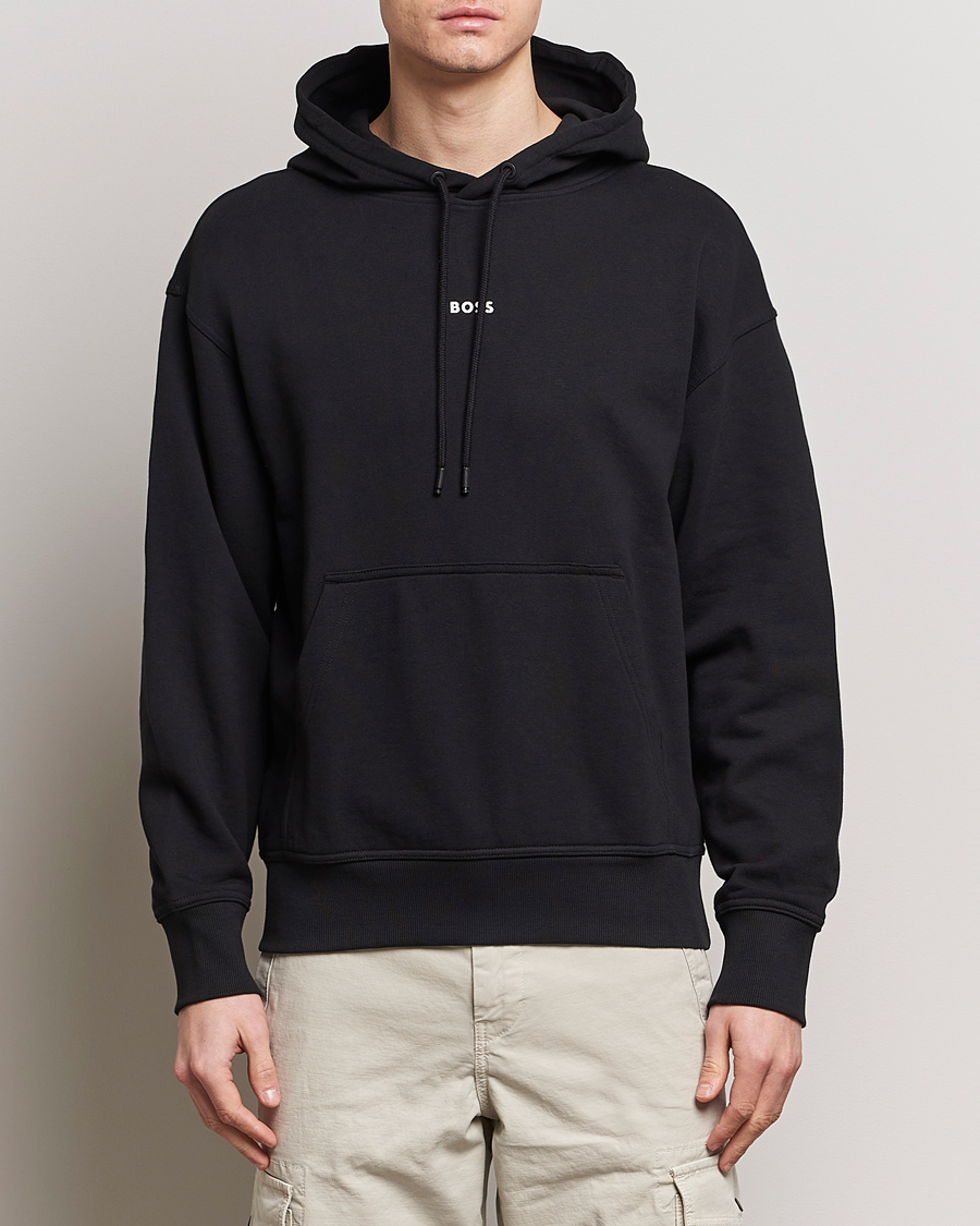 Mies | Puserot | BOSS ORANGE | WeSmall Logo Hoodie Black