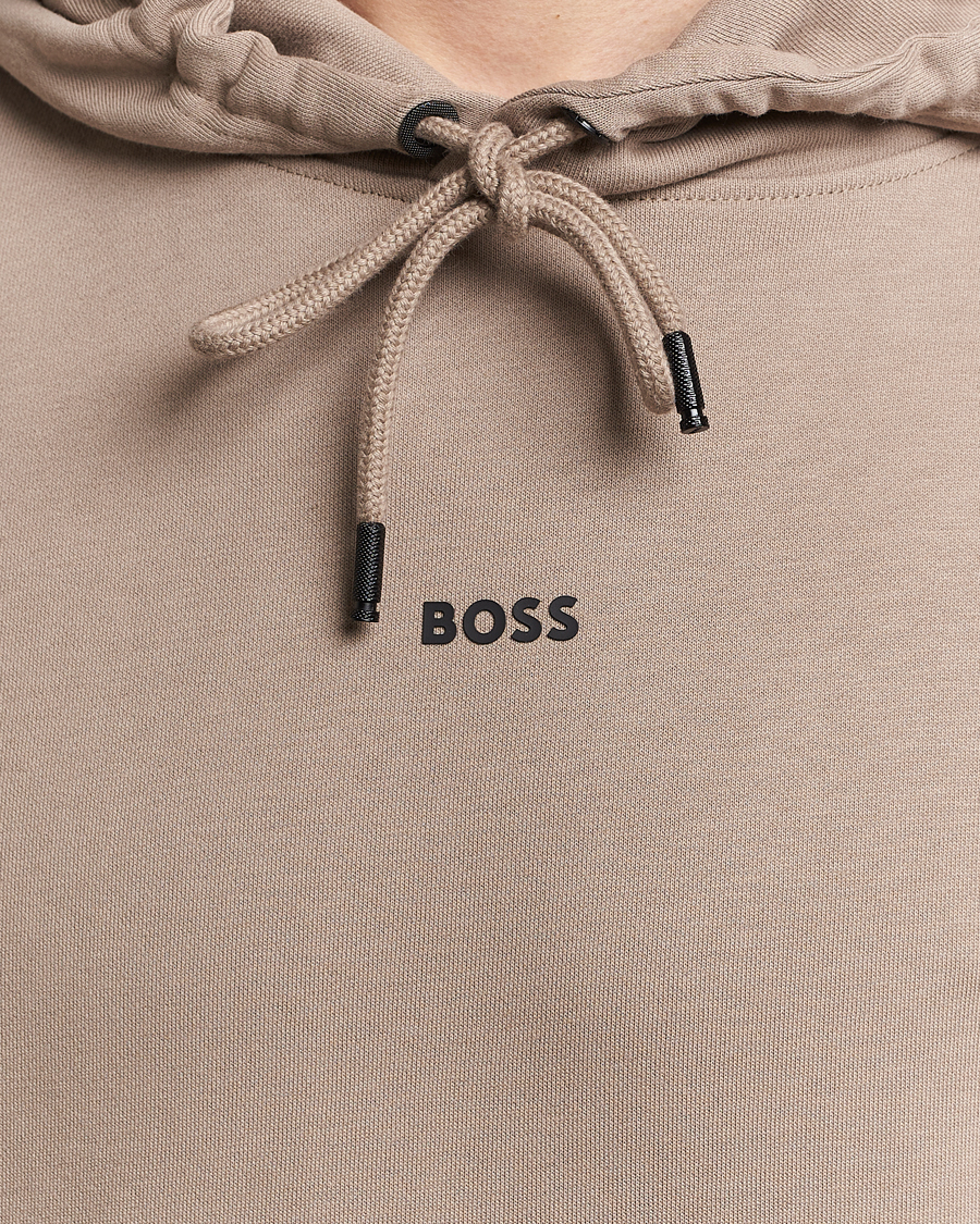 Mies | Puserot | BOSS ORANGE | WeSmall Logo Hoodie Open Brown