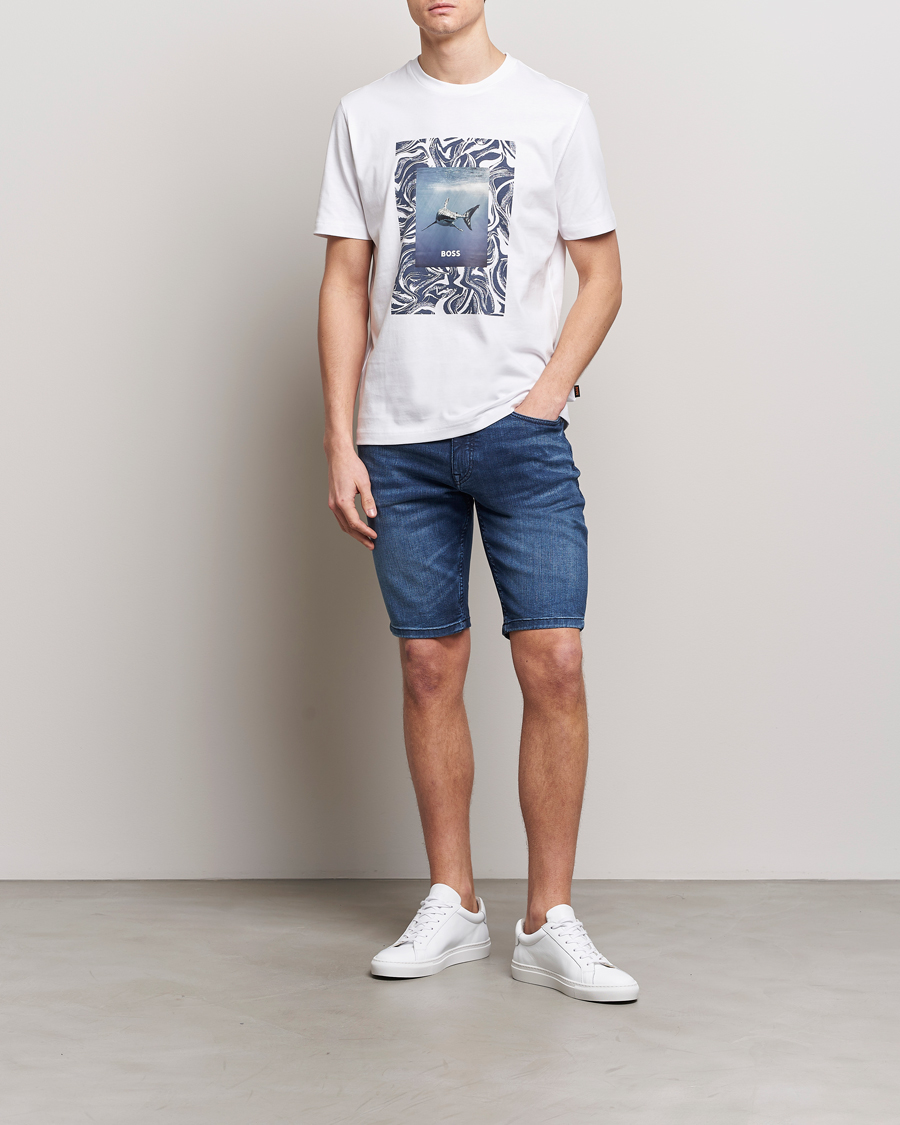 Mies | T-paidat | BOSS ORANGE | Tucan Printed Crew Neck T-Shirt Natural