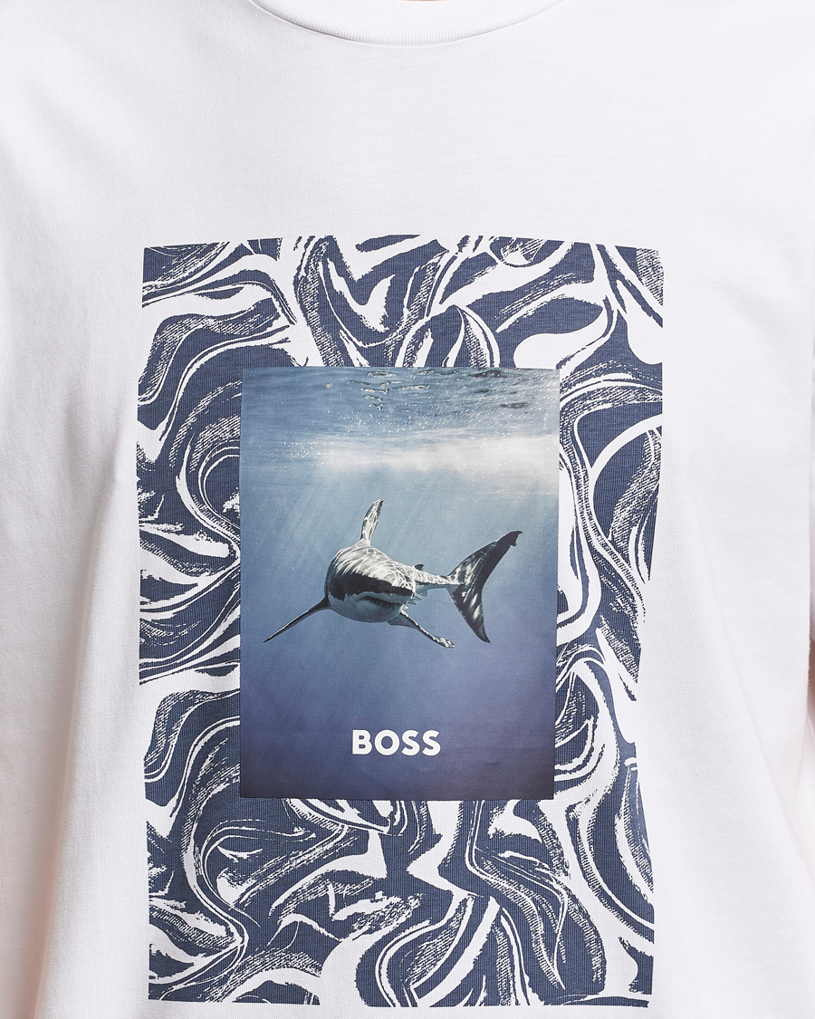 Mies | T-paidat | BOSS ORANGE | Tucan Printed Crew Neck T-Shirt Natural