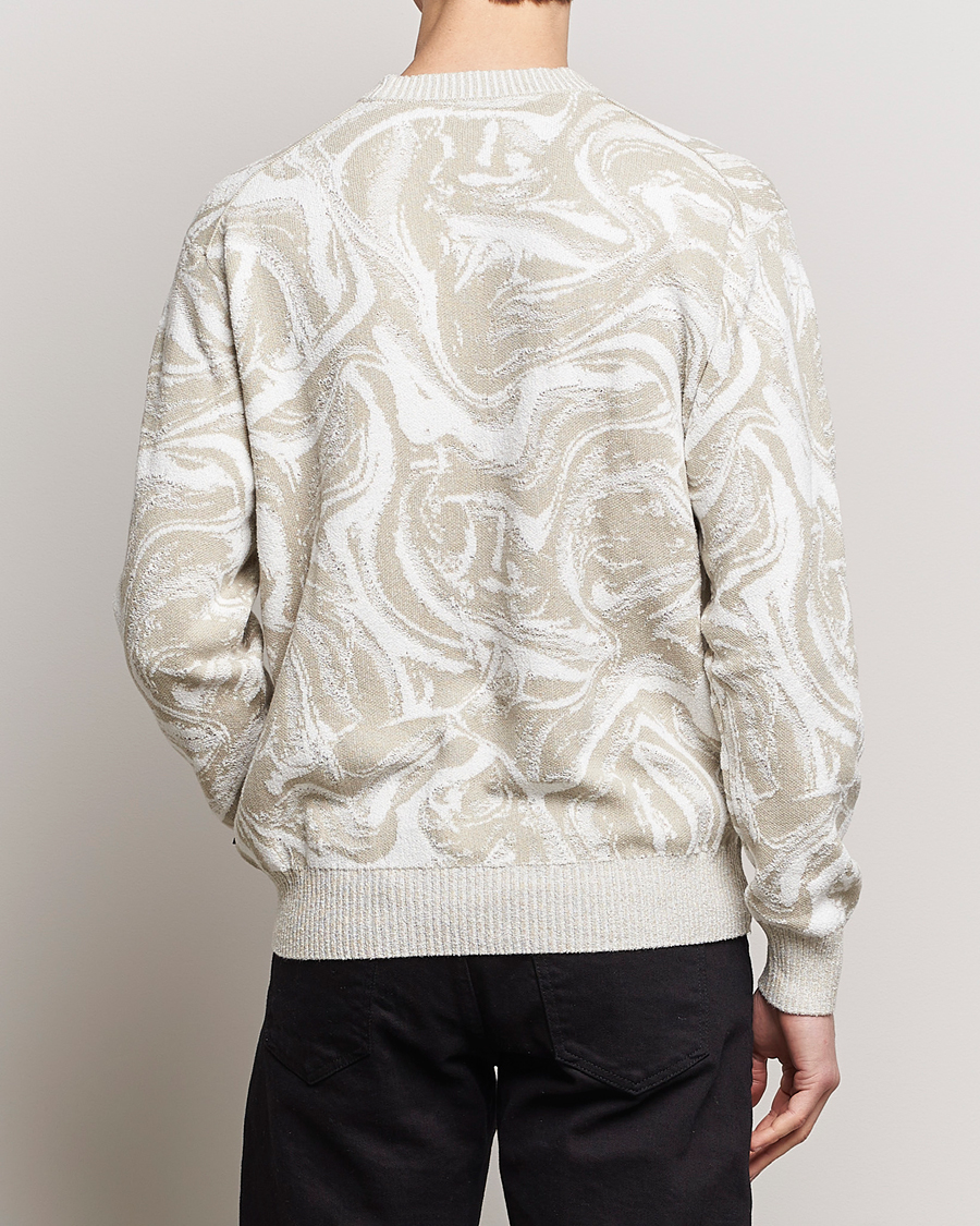 Mies | Puserot | BOSS ORANGE | Kliam Printed Sweatshirt Light Beige