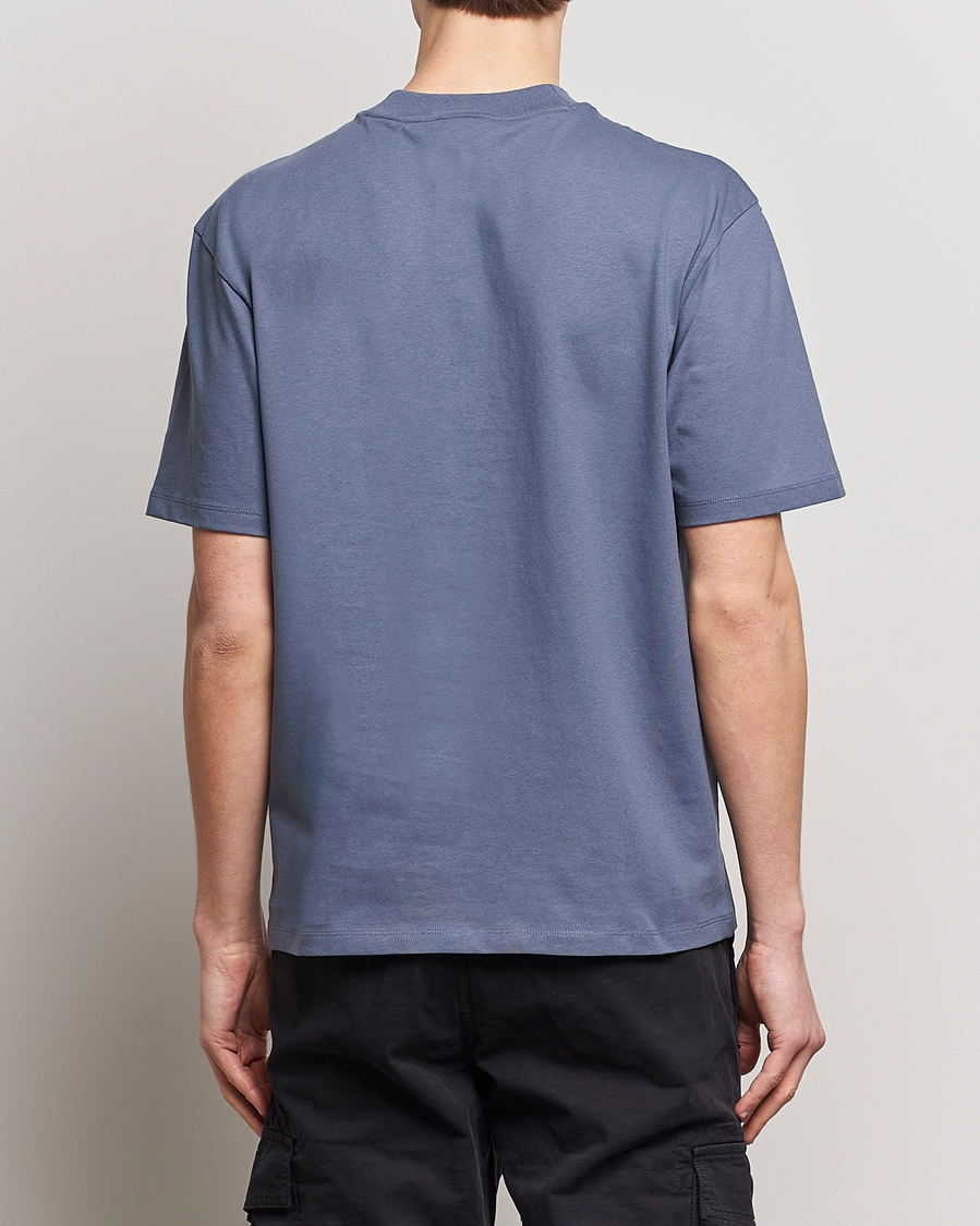 Mies | T-paidat | HUGO | Dapolino Crew Neck T-Shirt Open Blue