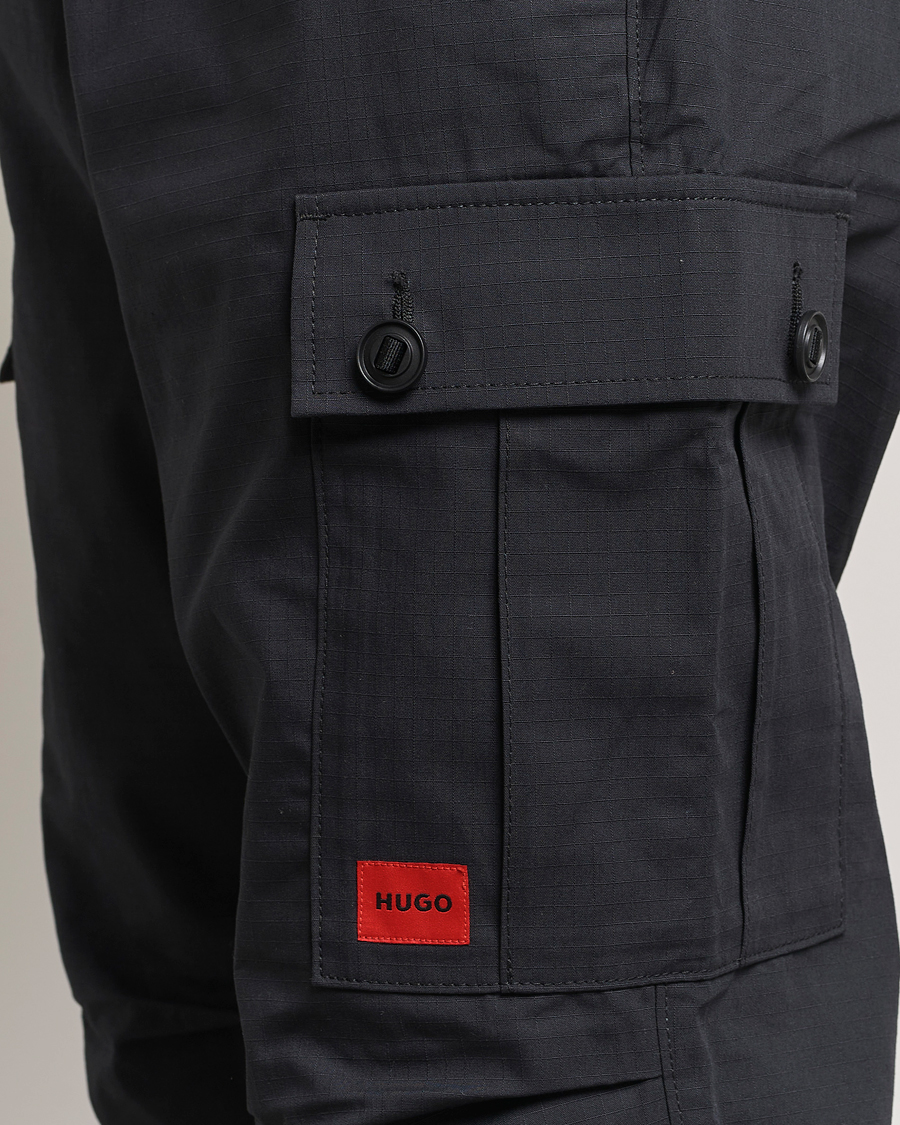 Mies | Housut | HUGO | Garlo Cargo Pants Black