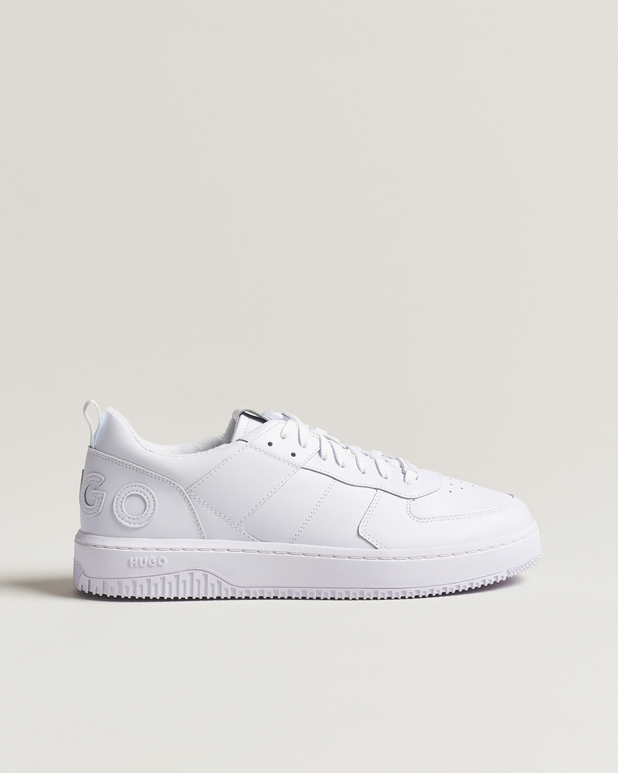Mies | HUGO Kilian Leather Sneaker White | HUGO | Kilian Leather Sneaker White