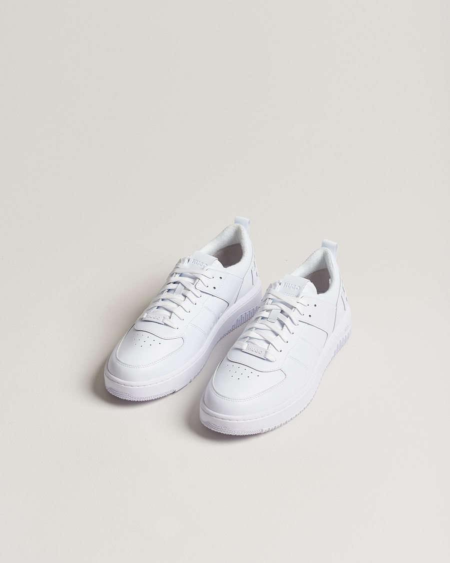 Mies |  | HUGO | Kilian Leather Sneaker White