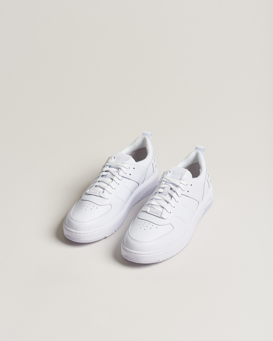 Mies | HUGO Kilian Leather Sneaker White | HUGO | Kilian Leather Sneaker White