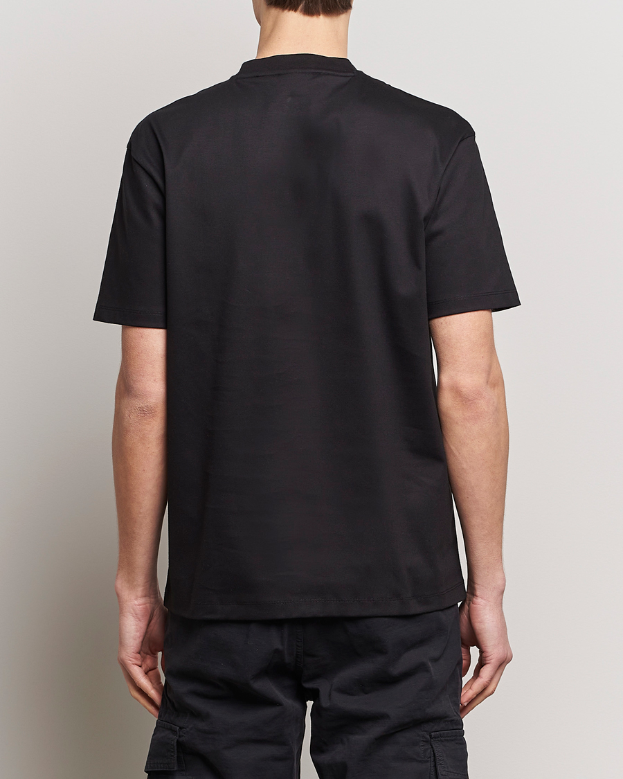 Mies | T-paidat | HUGO | Dalile Logo Crew Neck T-Shirt Black