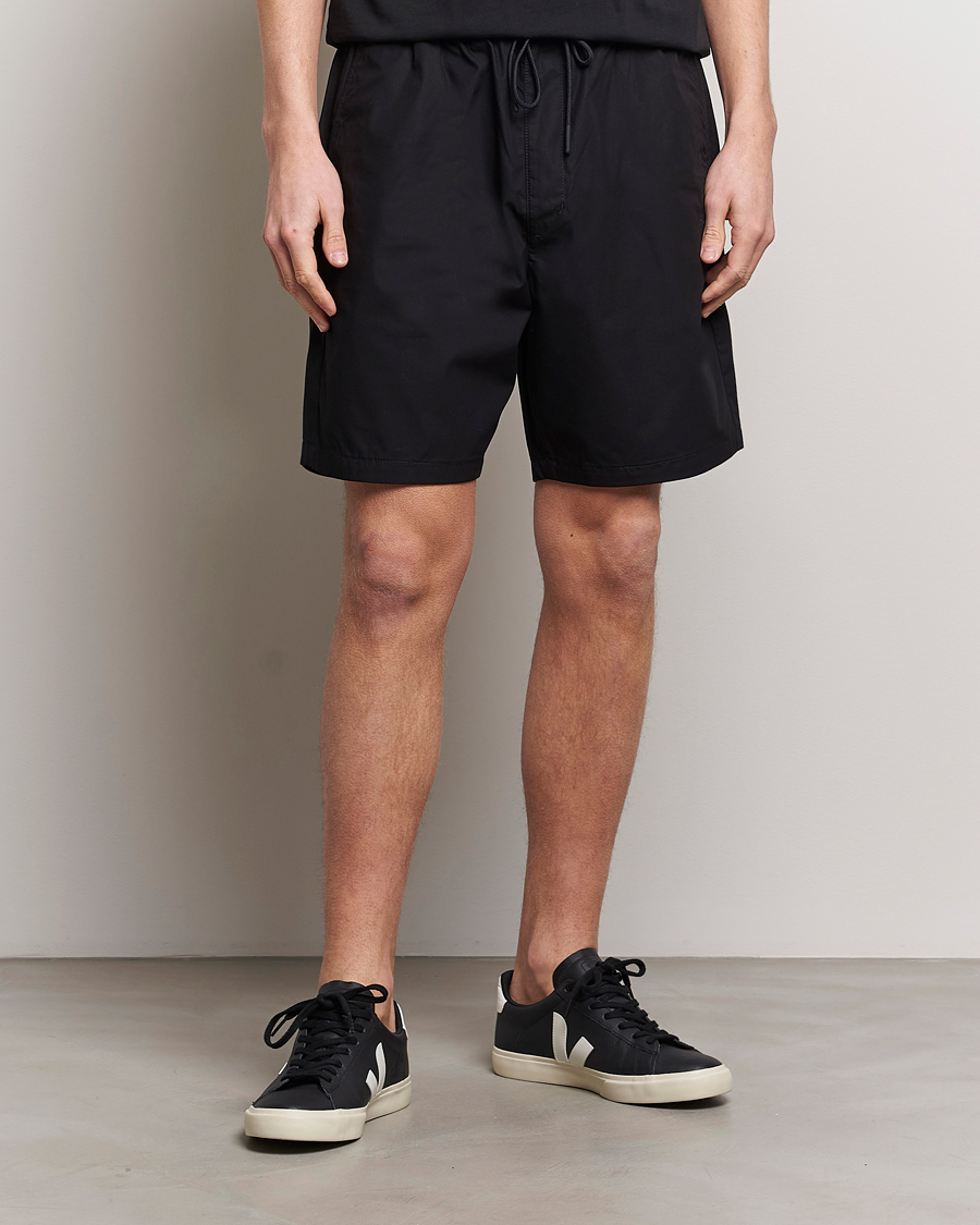 Mies | Shortsit | HUGO | Dan Cotton Sweatshorts Black