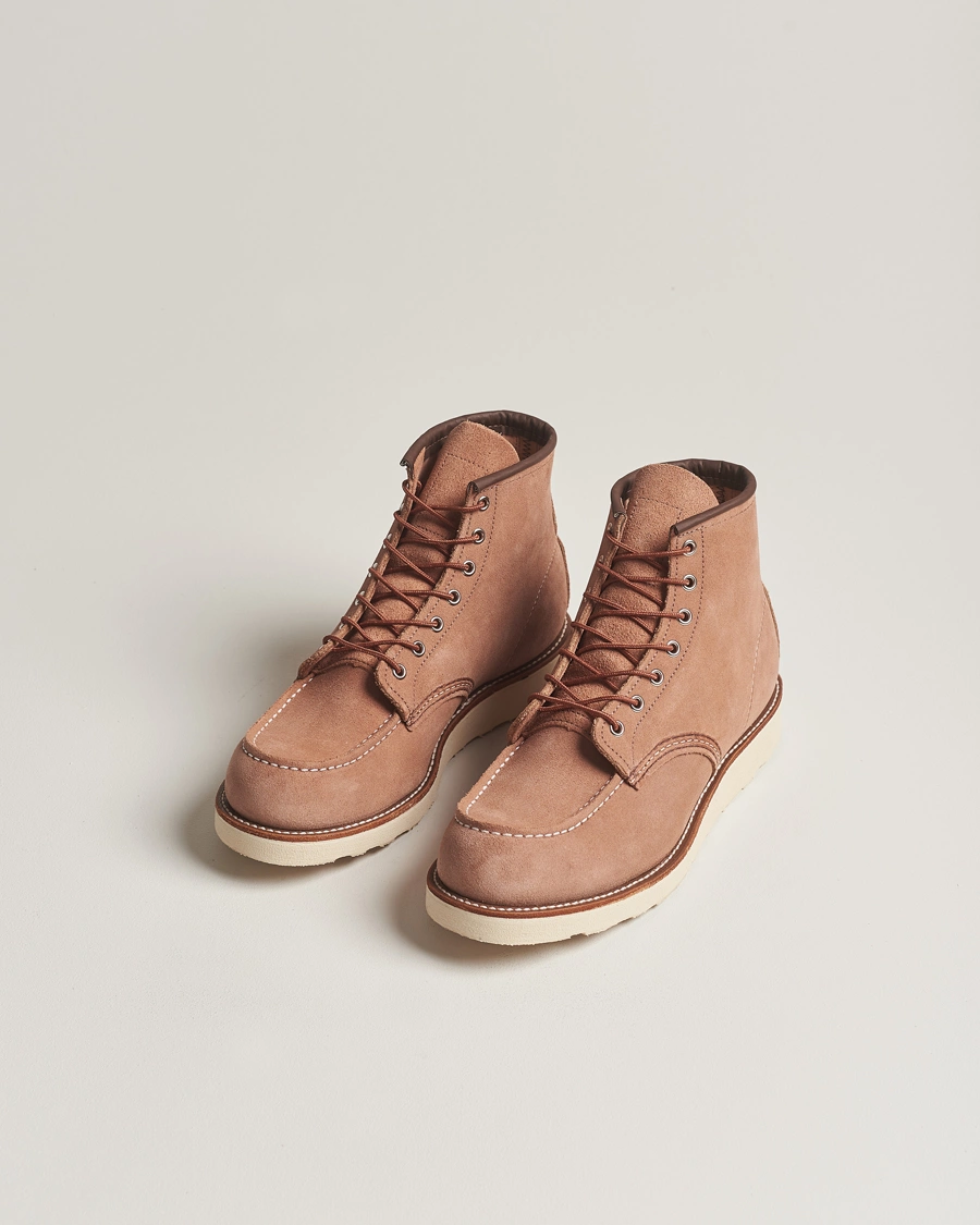 Mies |  | Red Wing Shoes | Moc Toe Boot Dusty Rose