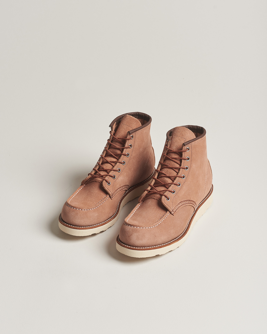 Mies | Red Wing Shoes Moc Toe Boot Dusty Rose | Red Wing Shoes | Moc Toe Boot Dusty Rose