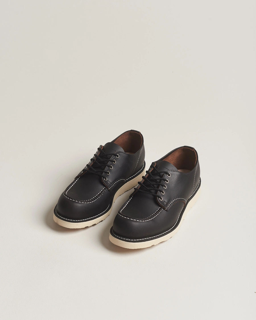 Mies |  | Red Wing Shoes | Shop Moc Toe Black Prairie Leather