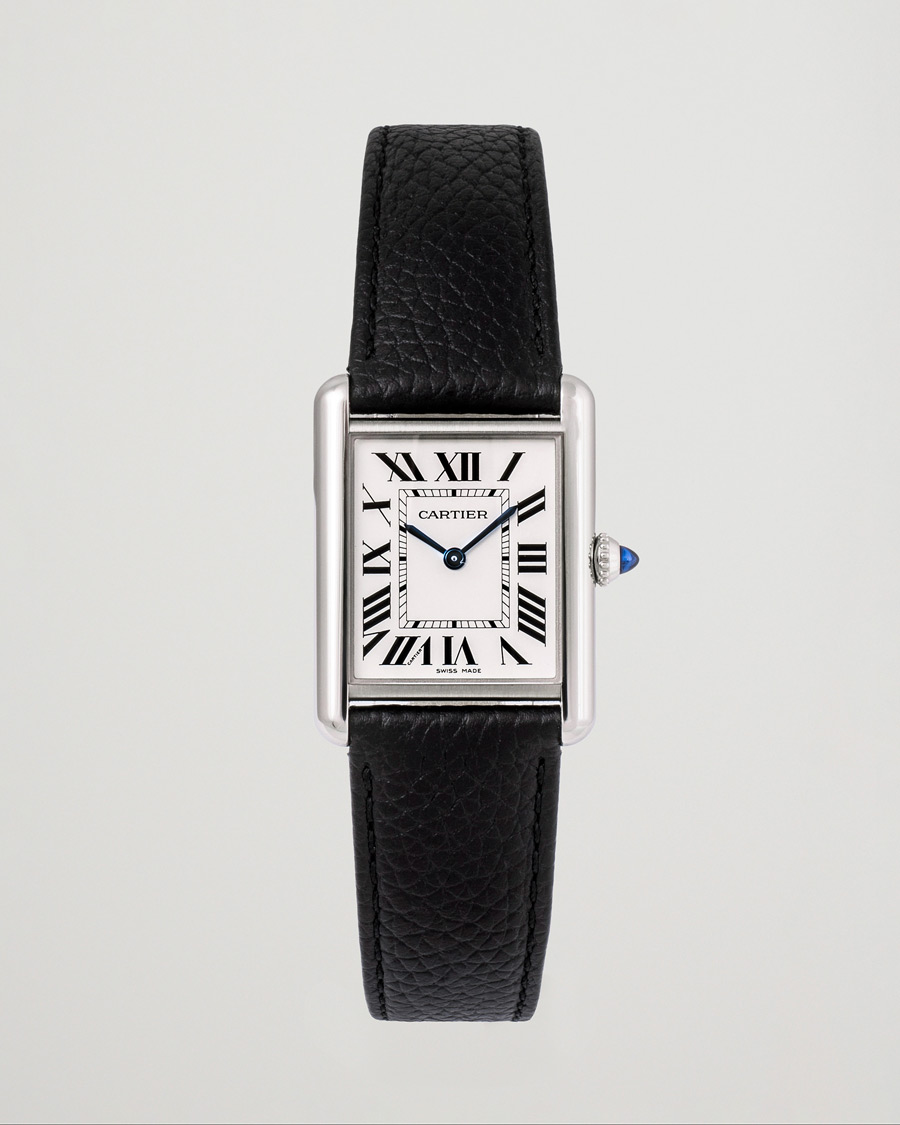 Mies | Cartier Pre-Owned Tank Muste de Cartier WSTA0041 Silver | Cartier Pre-Owned | Tank Muste de Cartier WSTA0041 Silver