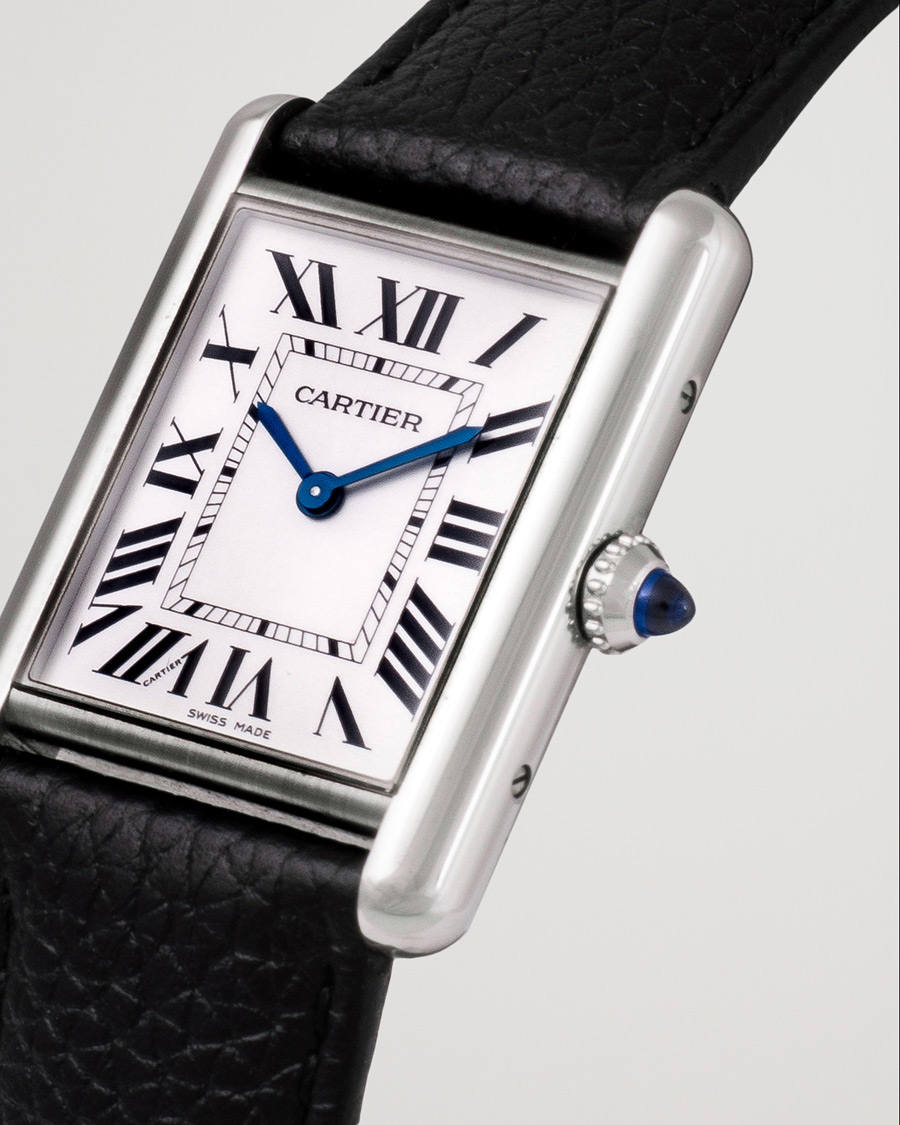 Mies | Cartier Pre-Owned Tank Muste de Cartier WSTA0041 Silver | Cartier Pre-Owned | Tank Muste de Cartier WSTA0041 Silver