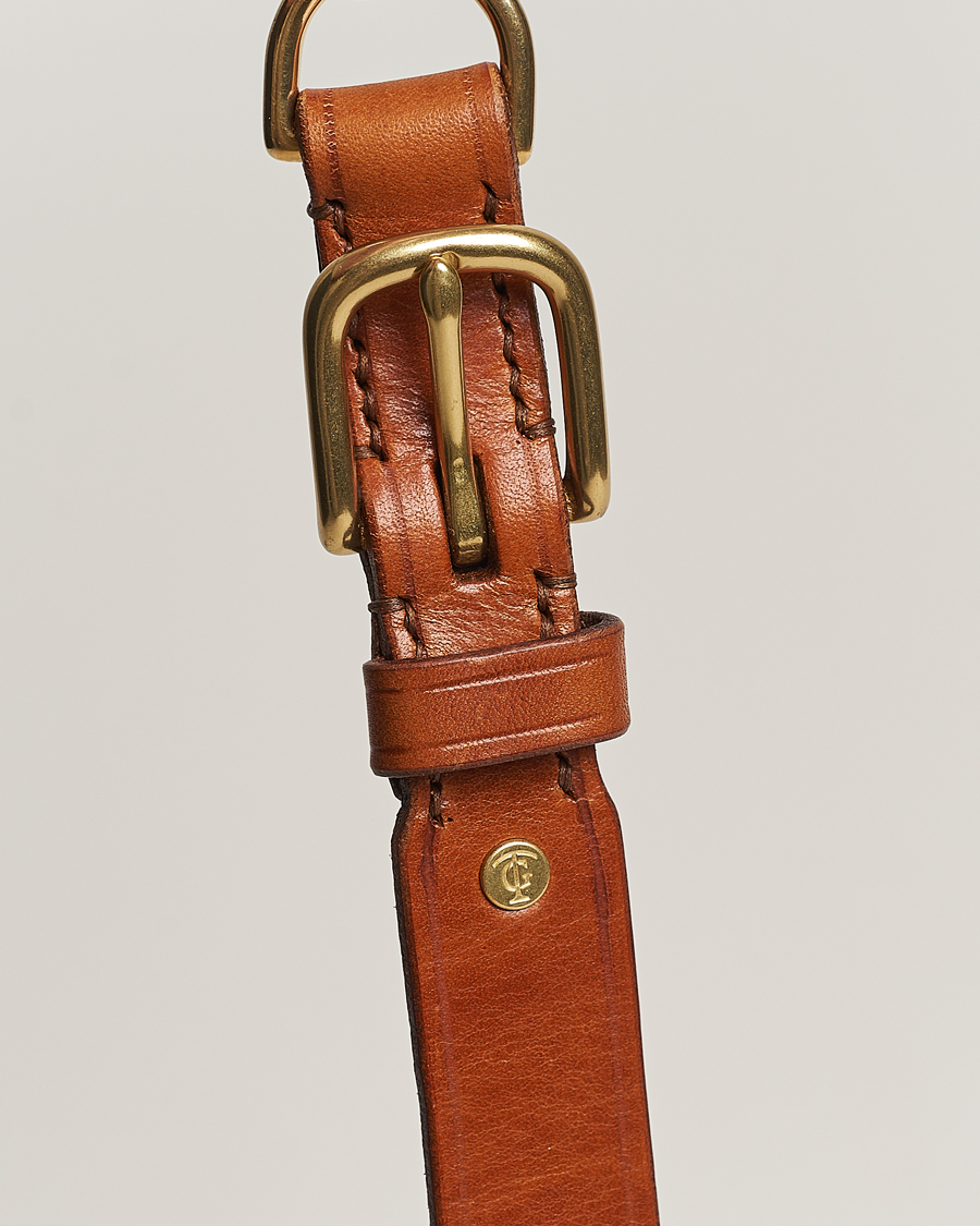 Mies | Koirille | Tärnsjö Garveri | Leather Dog Collar Light Brown