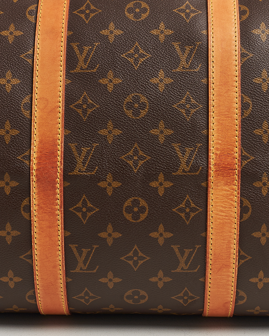 Mies | Louis Vuitton Pre-Owned Keepall Bandoulière 50 Bag Monogram | Louis Vuitton Pre-Owned | Keepall Bandoulière 50 Bag Monogram