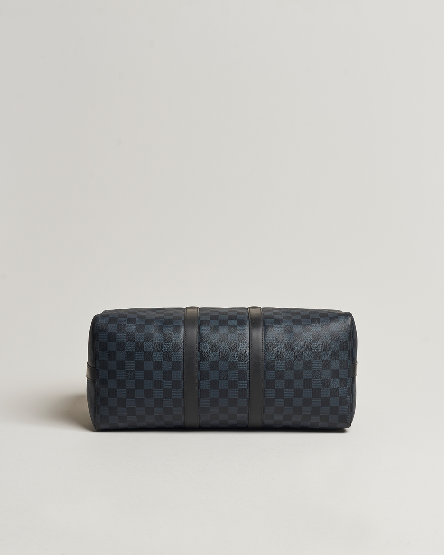 Mies | Louis Vuitton Pre-Owned Keepall Bandoulière 45 Damier Graphite | Louis Vuitton Pre-Owned | Keepall Bandoulière 45 Damier Graphite