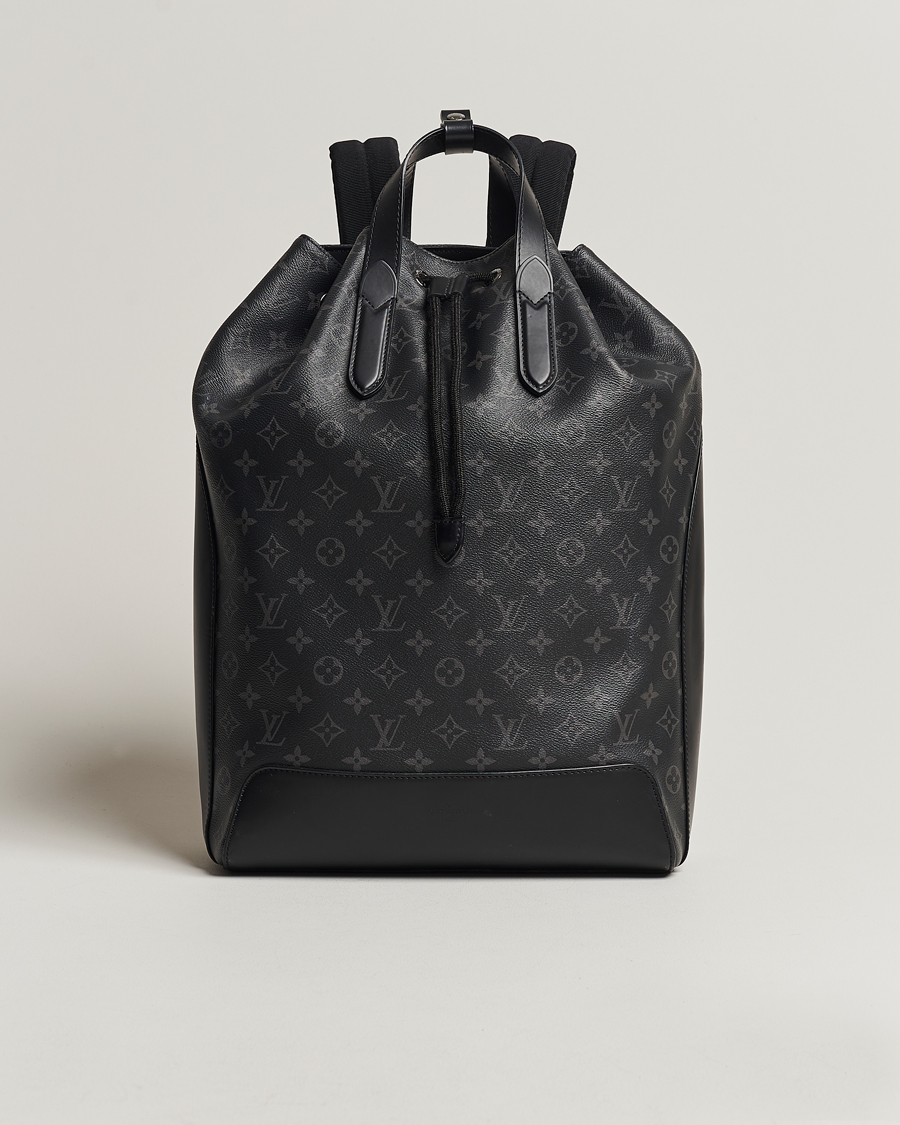 Mies | Louis Vuitton Pre-Owned Explorer Backpack Monogram Eclipse | Louis Vuitton Pre-Owned | Explorer Backpack Monogram Eclipse