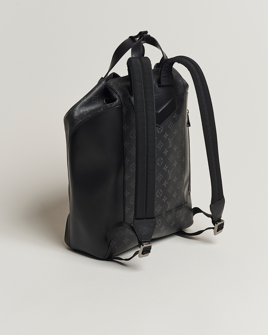 Mies | Louis Vuitton Pre-Owned Explorer Backpack Monogram Eclipse | Louis Vuitton Pre-Owned | Explorer Backpack Monogram Eclipse