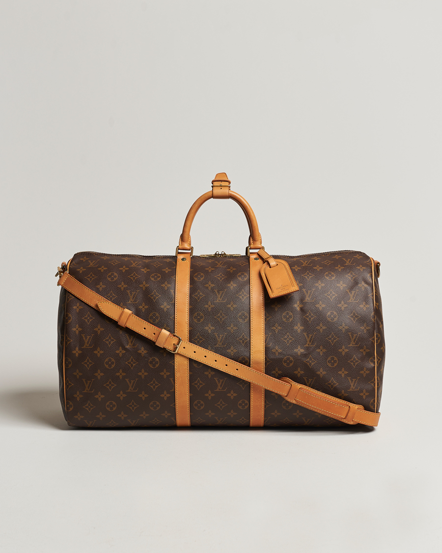 Mies | Louis Vuitton Pre-Owned Keepall Bandoulière 55 Monogram | Louis Vuitton Pre-Owned | Keepall Bandoulière 55 Monogram