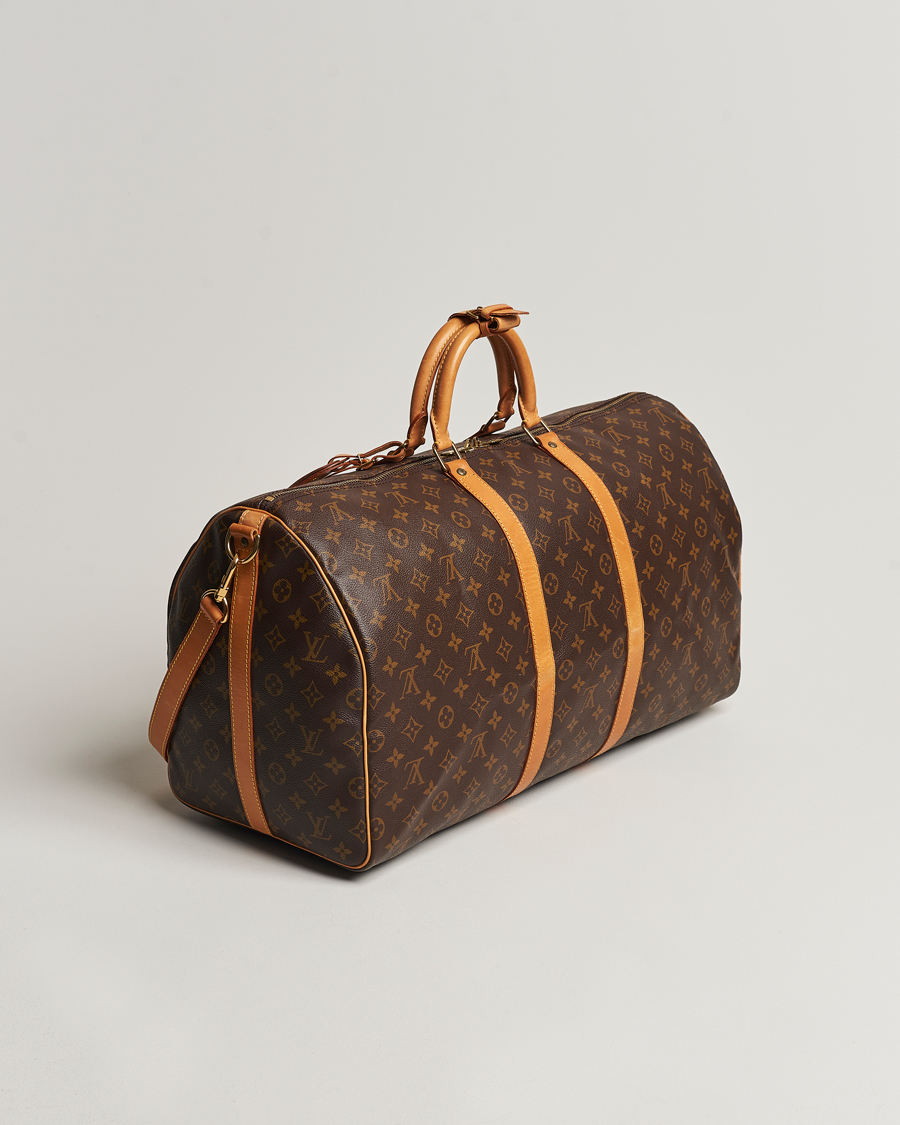 Mies | Louis Vuitton Pre-Owned Keepall Bandoulière 55 Monogram | Louis Vuitton Pre-Owned | Keepall Bandoulière 55 Monogram