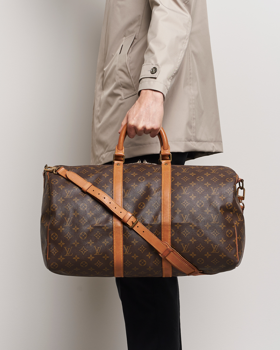 Mies | Pre-Owned & Vintage Bags | Louis Vuitton Pre-Owned | Keepall Bandoulière 50 Monogram 
