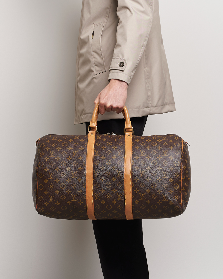 Mies | Pre-owned Asusteet | Louis Vuitton Pre-Owned | Keepall 50 Bag Monogram 