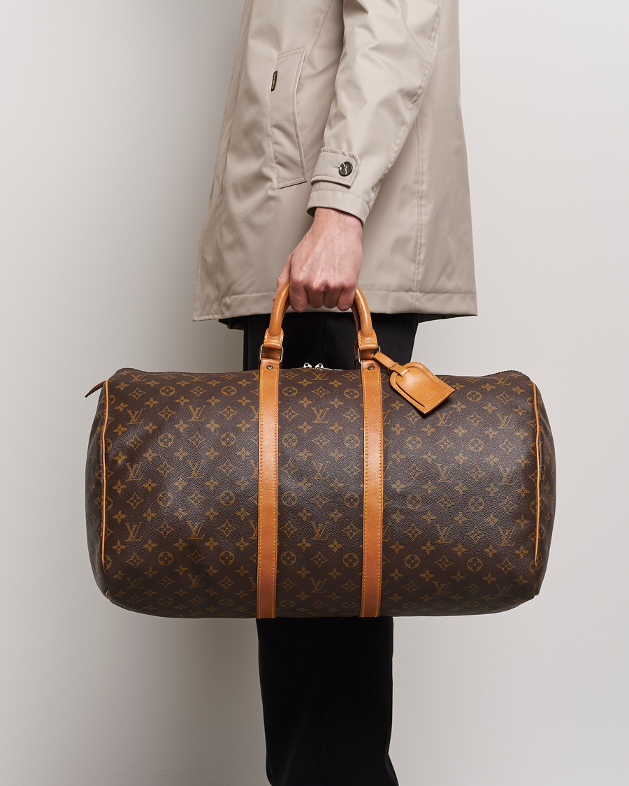 Mies | Pre-Owned & Vintage Bags | Louis Vuitton Pre-Owned | Keepall 55 Bag Monogram 