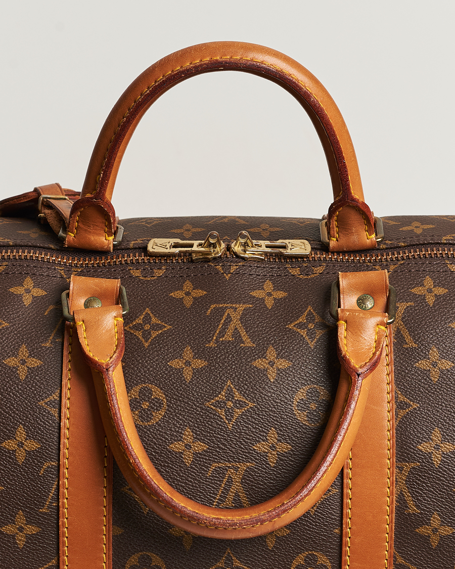 Mies | Louis Vuitton Pre-Owned Keepall 55 Bag Monogram | Louis Vuitton Pre-Owned | Keepall 55 Bag Monogram